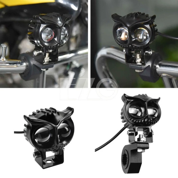 30W 貓頭鷹工作燈 雙色燈 白光 黃光 雙燈珠 霧燈 12V 24V LED 電子發票含稅 高總裁LED