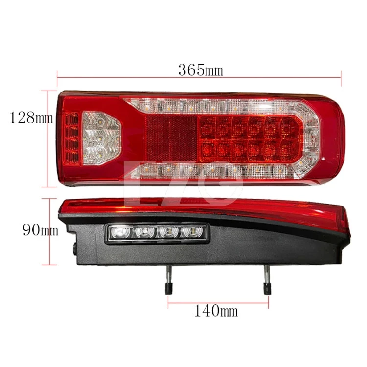 【高總裁LED 】台灣現貨 賓士尾燈 原裝 LED尾燈 24V一對 方向燈 倒車燈 有蜂鳴器聲音 MP3 MP5