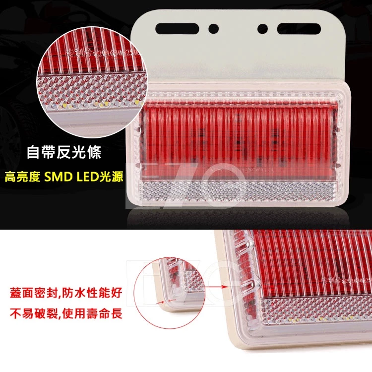 【高總裁LED 】台灣現貨 晶鑽高亮邊燈 防水 超亮照地燈 小燈流水方向 12~24V 邊燈 照輪燈 警示燈