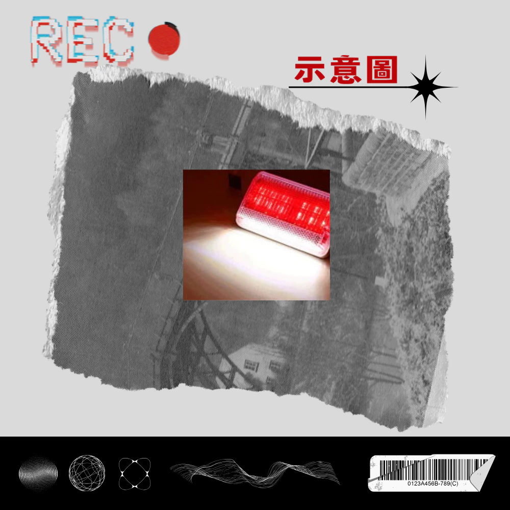 【高總裁LED 】台灣現貨 紅 藍 晶鑽高亮邊燈 防水 超亮 照地燈 小燈 流水方向 12~24V LED 照輪燈