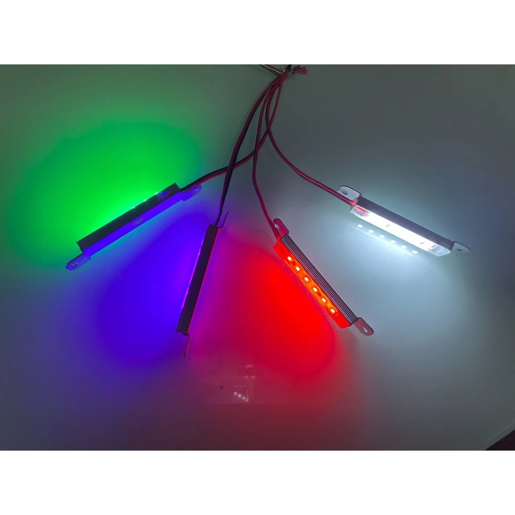 【高總裁LED 】台灣現貨 LED 硬燈條8CM 單色燈 鋁條燈 12v燈條 24v燈條 小燈 邊燈 防水