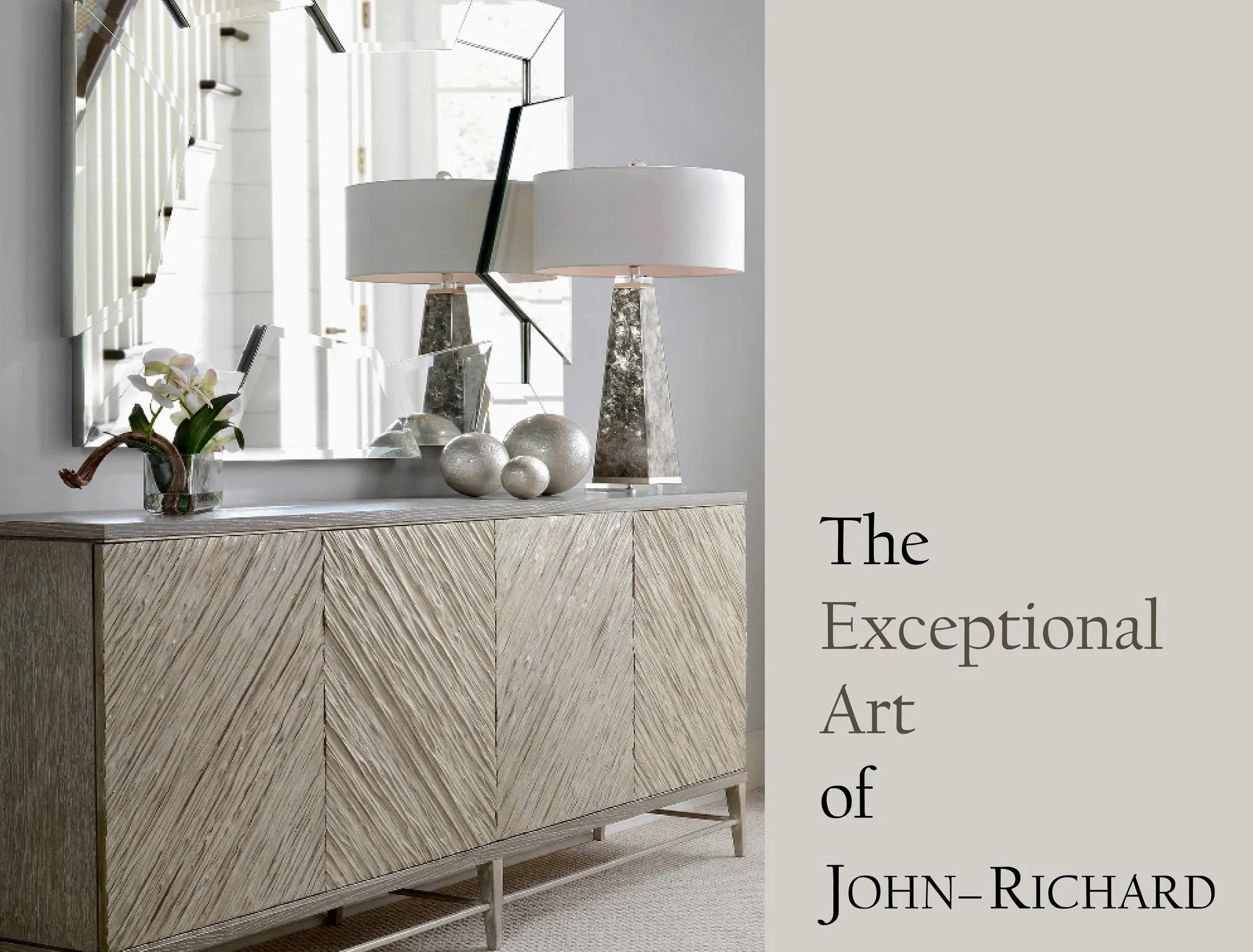 【令人嘆為觀止的層峰藝術家具 John-Richard】