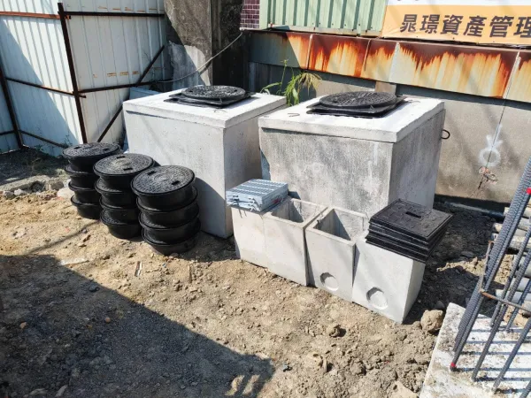 高雄/RC陰井100cm含鑄鐵蓋2️⃣組
