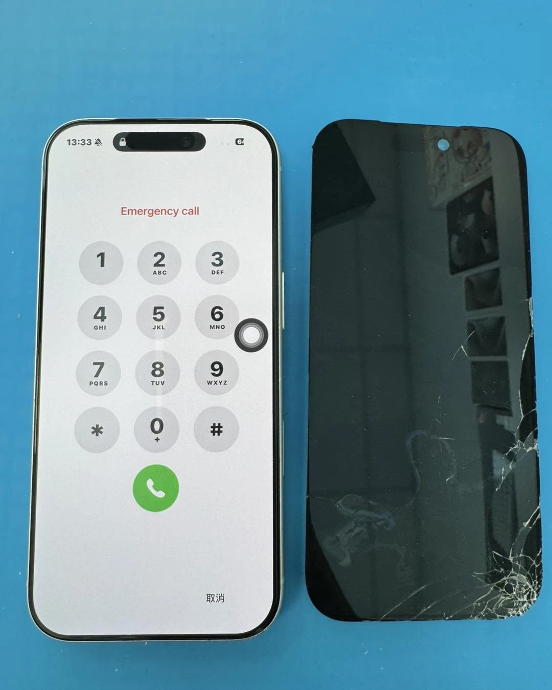 iPhone 螢幕碎成蜘蛛網？別擔心，復原美機我們最專業！