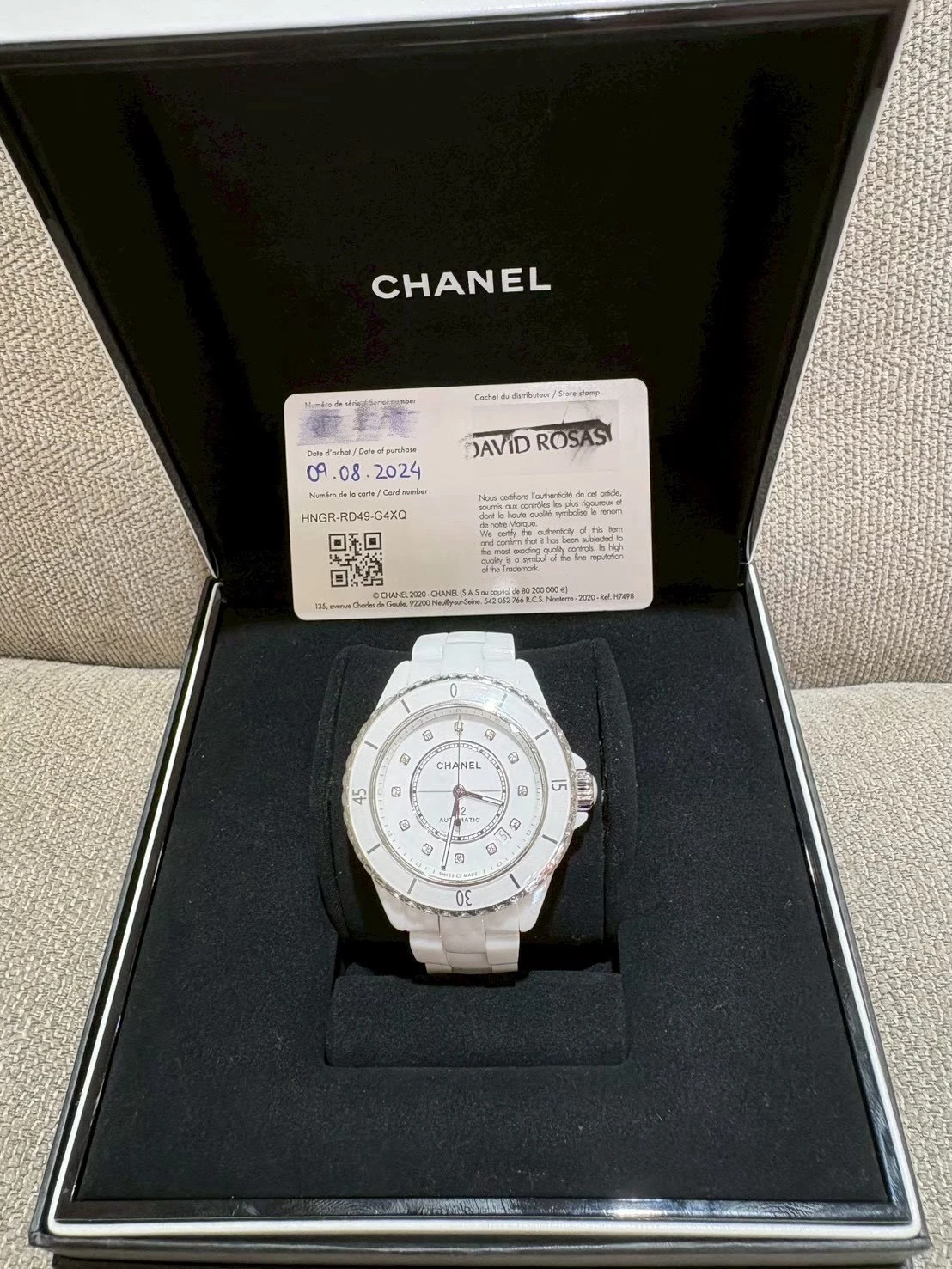 Chanel J12 