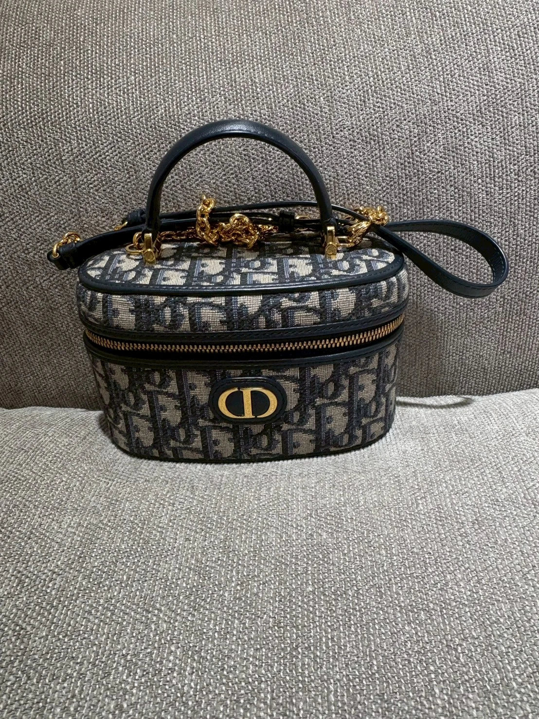 Dior  30 Montaigne緹花Mini化妝包