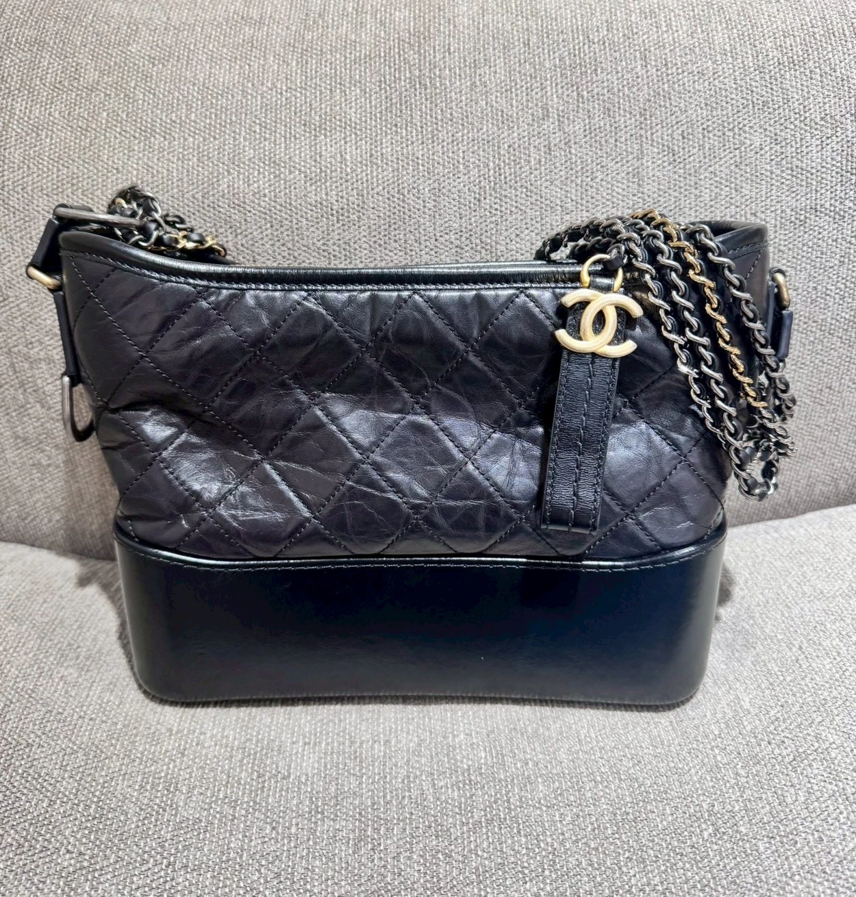 CHANEL 流浪包 中號 晶片款