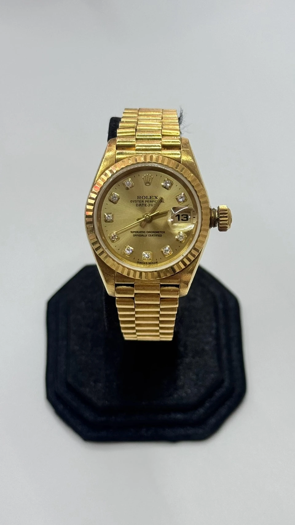 Rolex Datejust 紅蟳