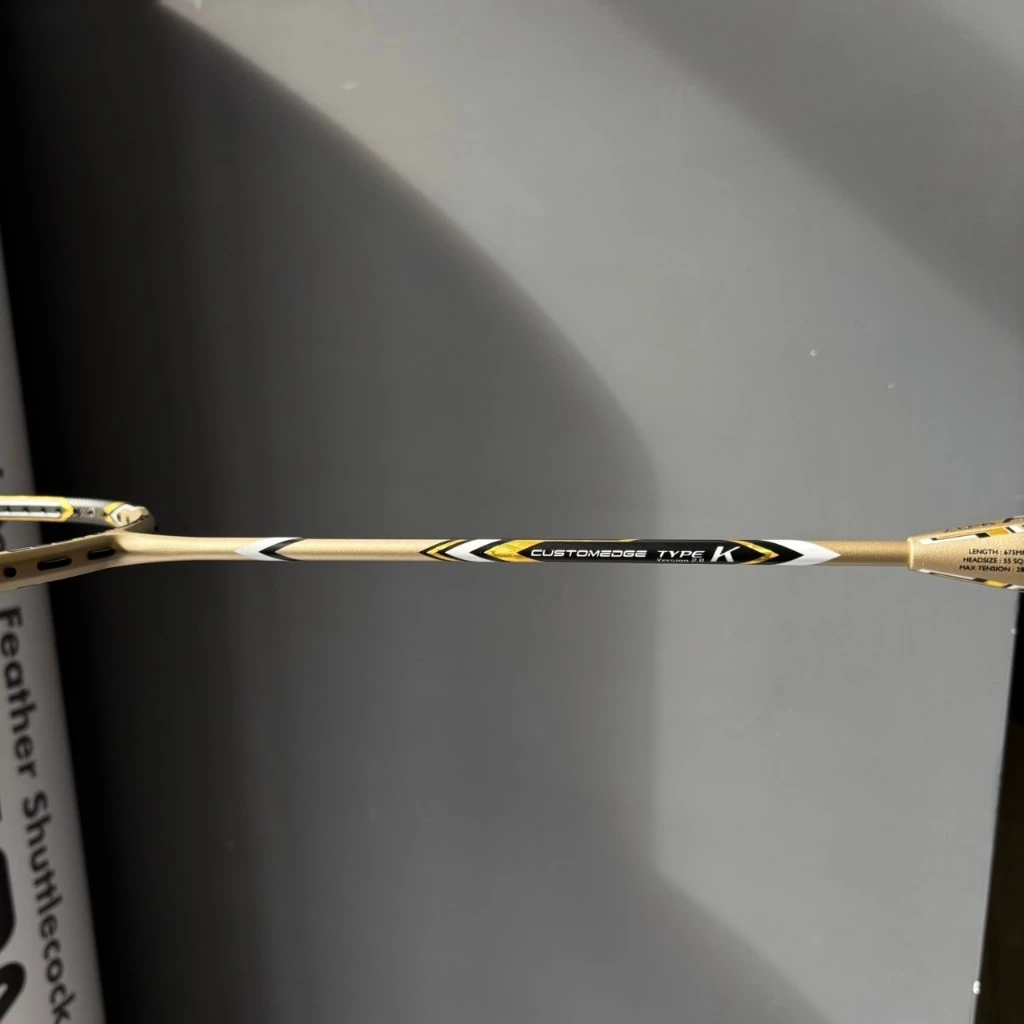 〔飛迅羽球仁德館〕GOSEN CUSTOMEDGE TYPE-K 碳纖維羽球拍