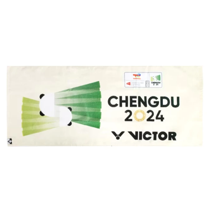 〔飛迅羽球仁德館〕勝利VICTOR 2024湯優盃紀念運動毛巾C-4194TUC L
