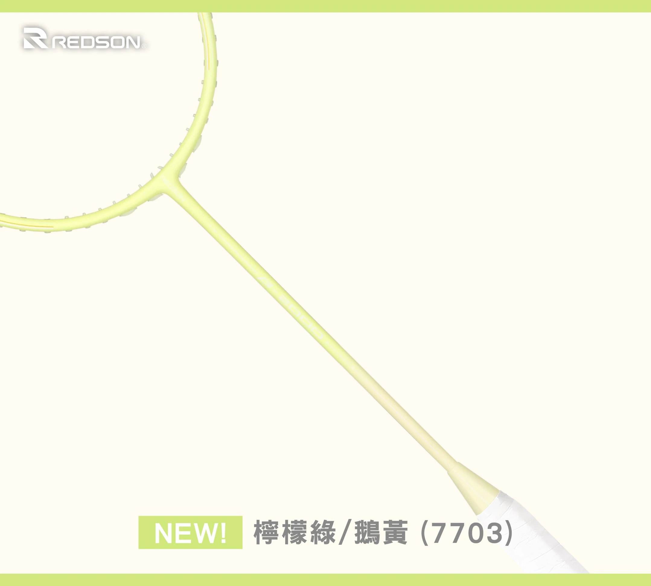 〔飛迅羽球仁德館〕Redson B-2000碳纖維羽球拍 4U