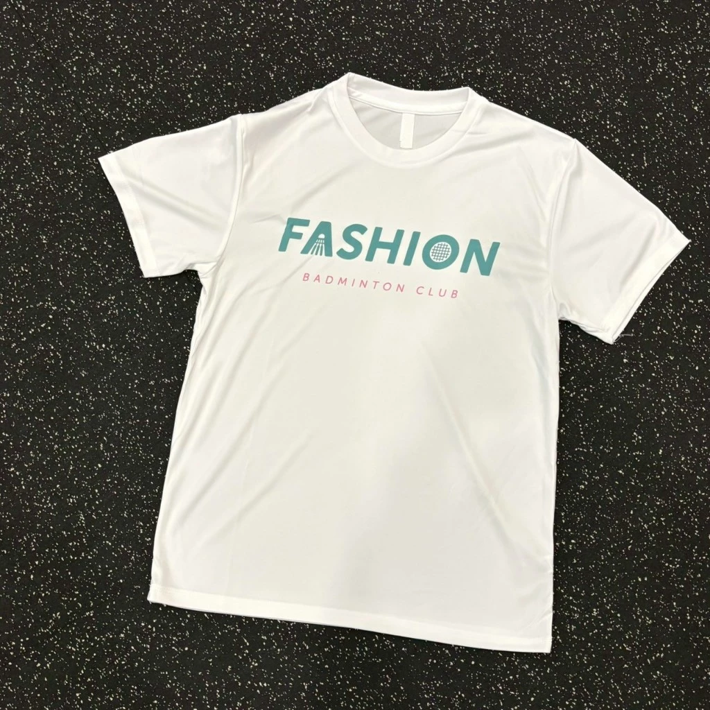 〔飛迅羽球仁德館〕飛迅FASHION T 白色