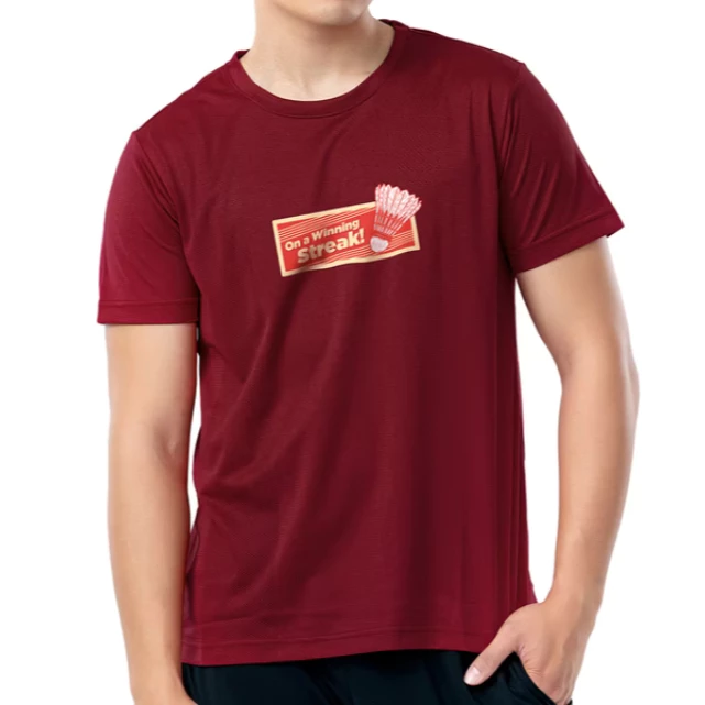 〔飛迅羽球仁德館〕MISPORT專利呼吸圖T-今日公告