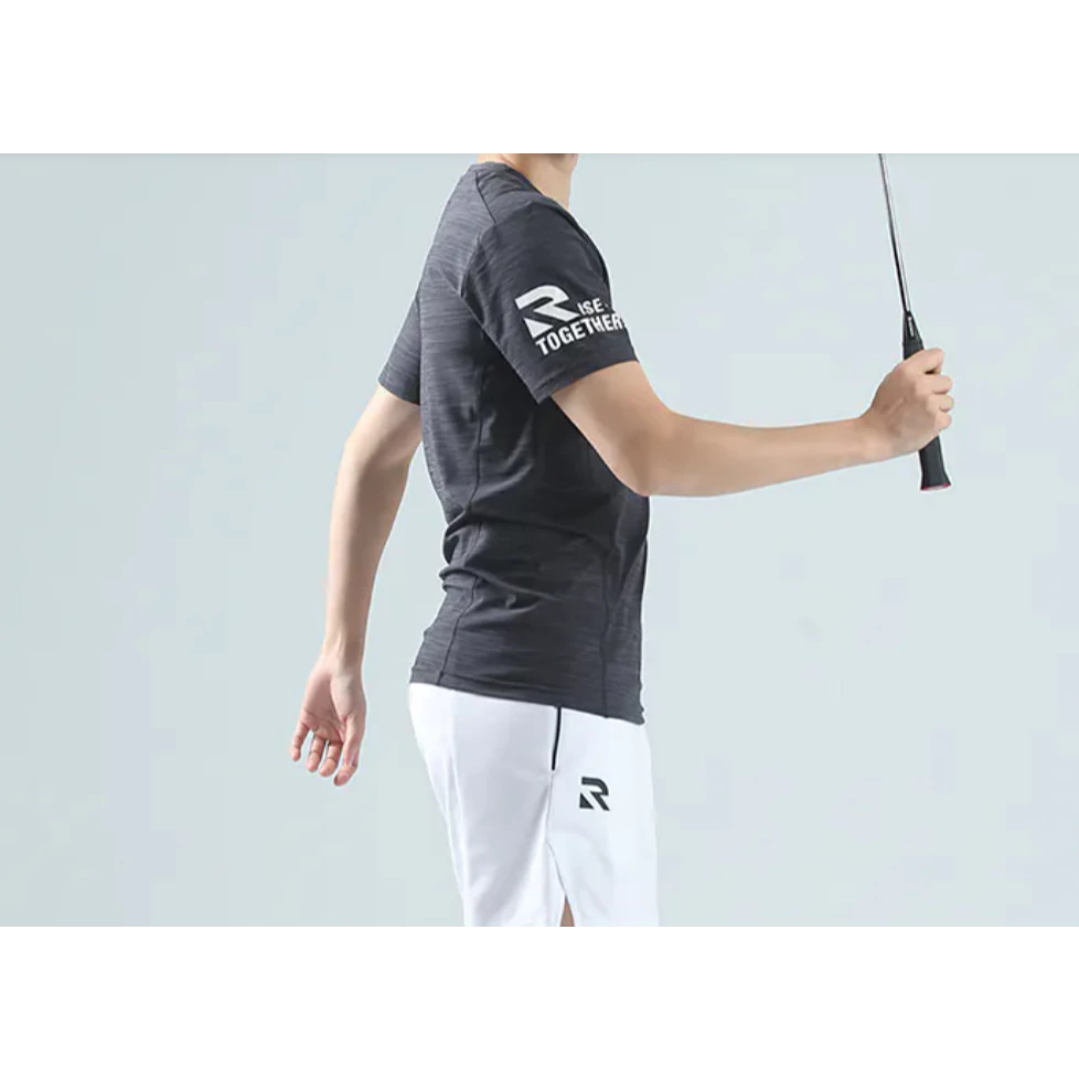 〔飛迅羽球仁德館〕Redson機能短T 黛紫 RD-TS389