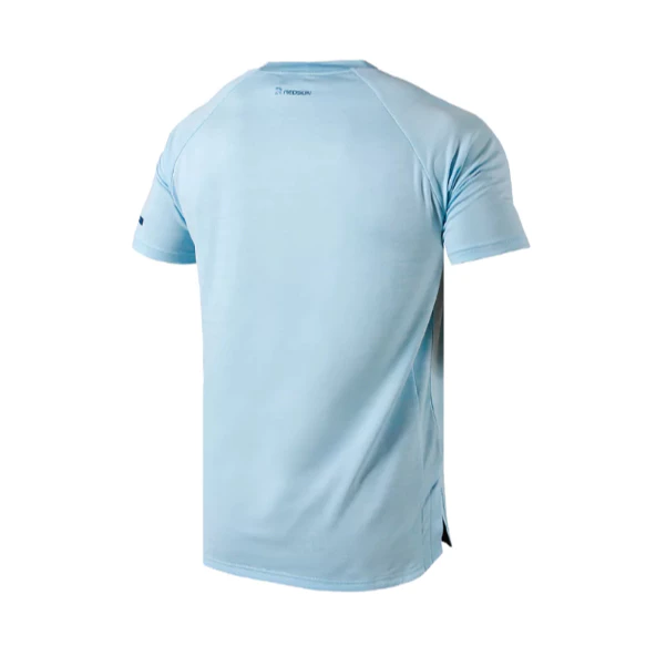 〔飛迅羽球仁德館〕Redson機能短T SHAPE款 中性版 亮藍 RD-TS369