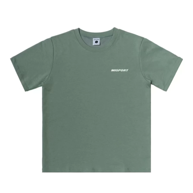 〔飛迅羽球仁德館〕MISPORT立體機能棉T-短手呆腦獸(背印款)