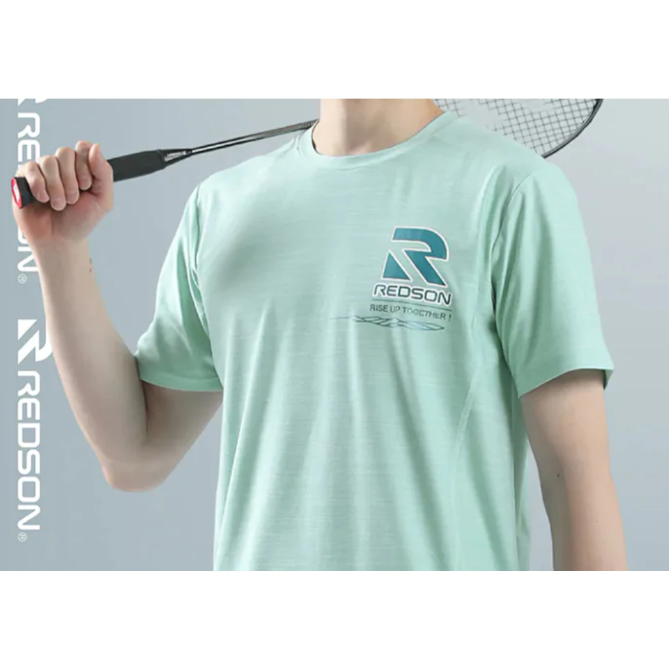 〔飛迅羽球仁德館〕Redson機能短T 碧綠 RD-TS388