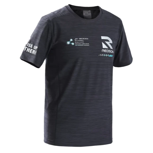 〔飛迅羽球仁德館〕Redson機能短T 黛紫 RD-TS389