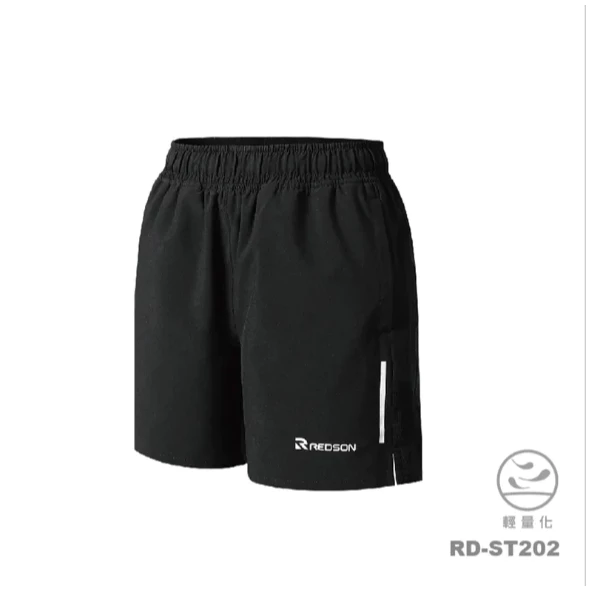 〔飛迅羽球仁德館〕Redson機能短褲 女款 黑色 RD-ST202