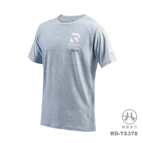 〔飛迅羽球仁德館〕Redson機能短T 雲霧藍 RD-TS378