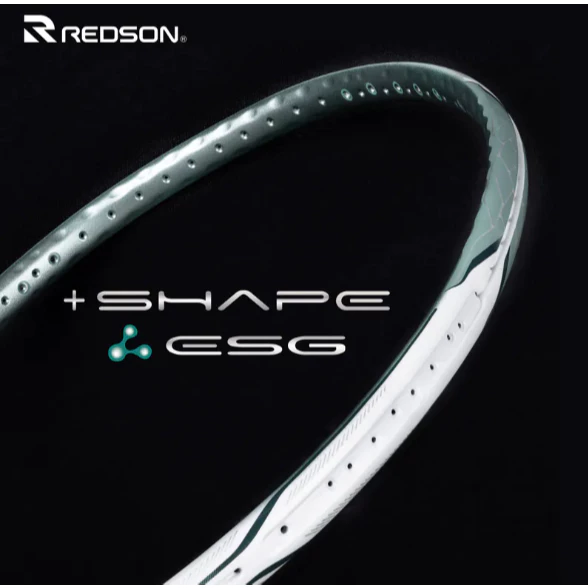 〔飛迅羽球仁德館〕Redson Shape ESG碳纖維羽球拍 適中 硬版 軟版