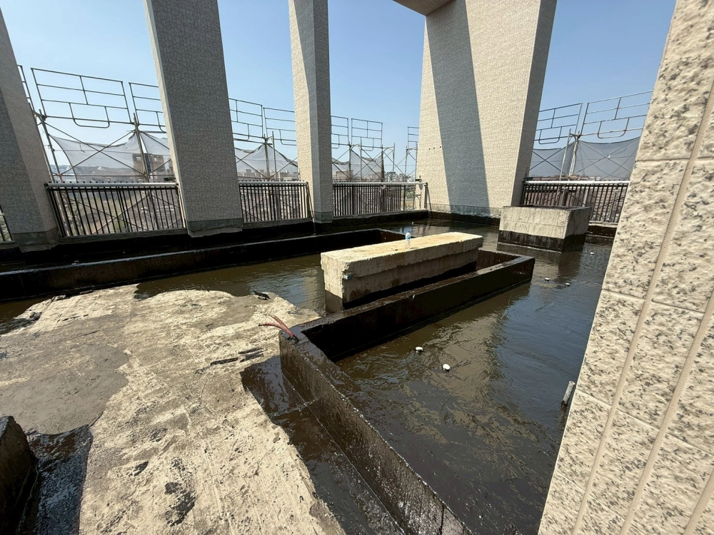 南屯區 屋頂PU防水施做