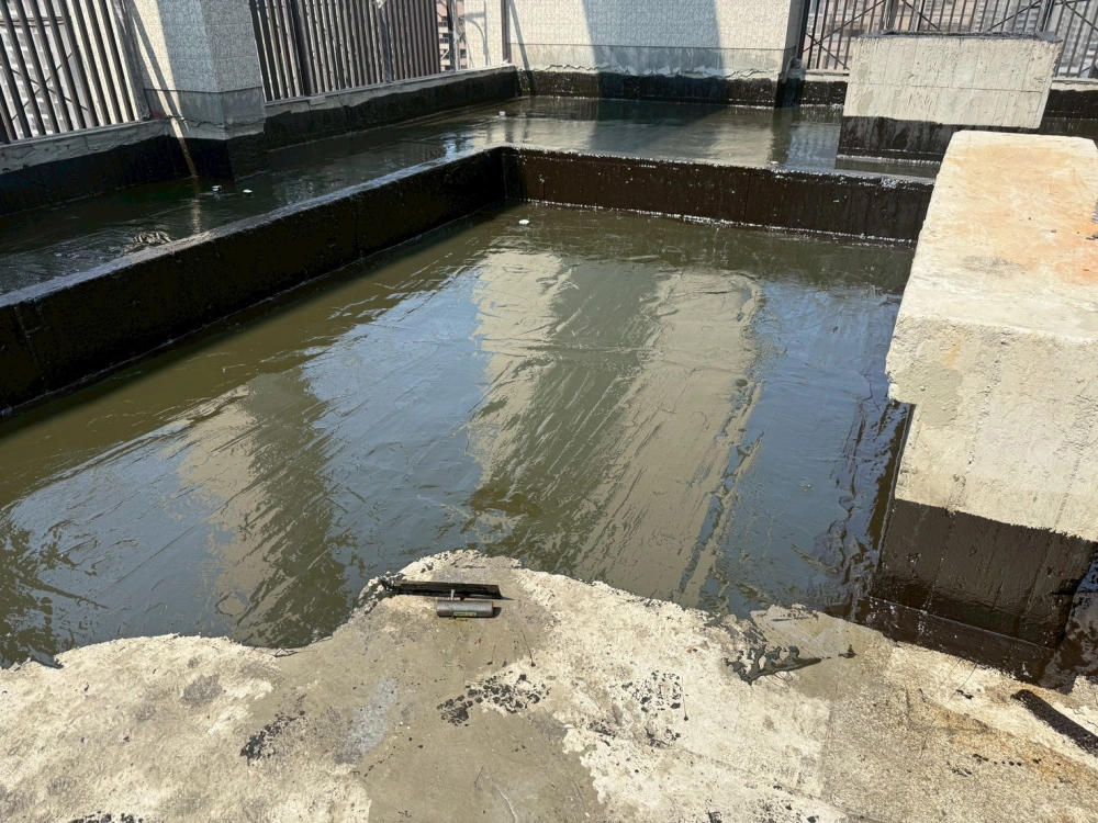 南屯區 屋頂PU防水施做