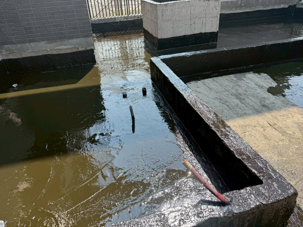 南屯區 屋頂PU防水施做