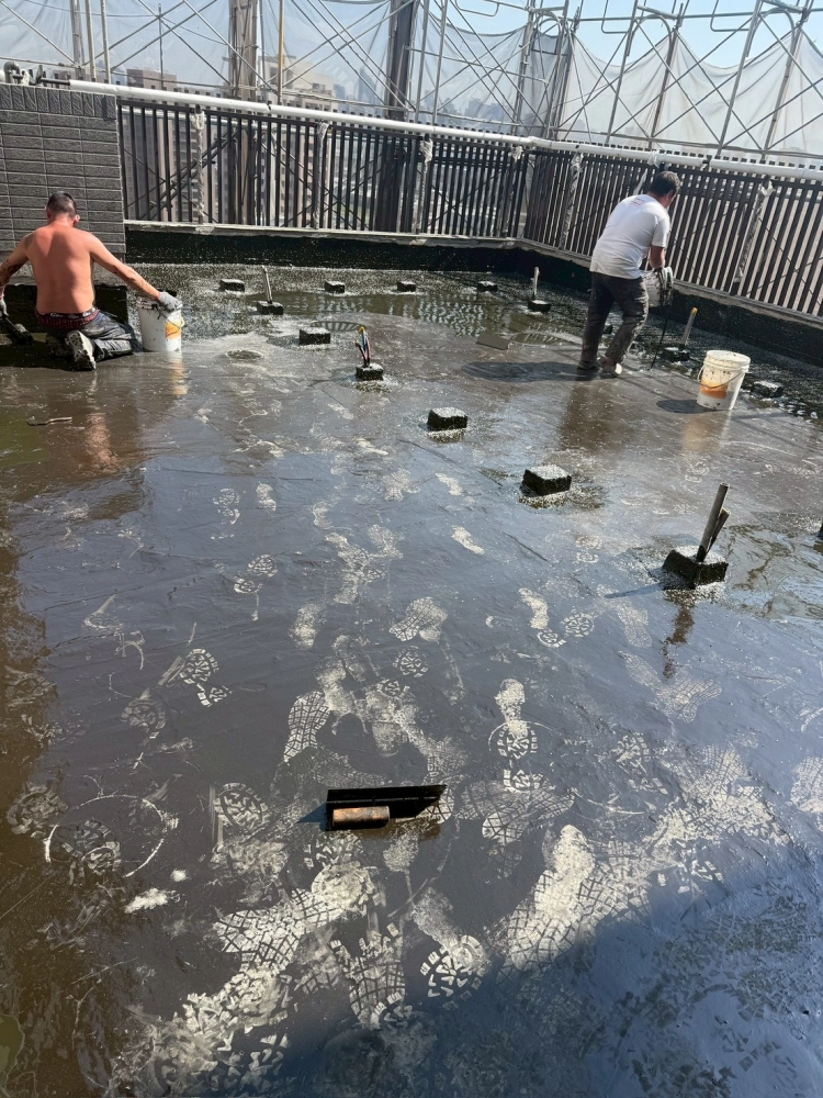 南屯區 屋頂PU防水施做