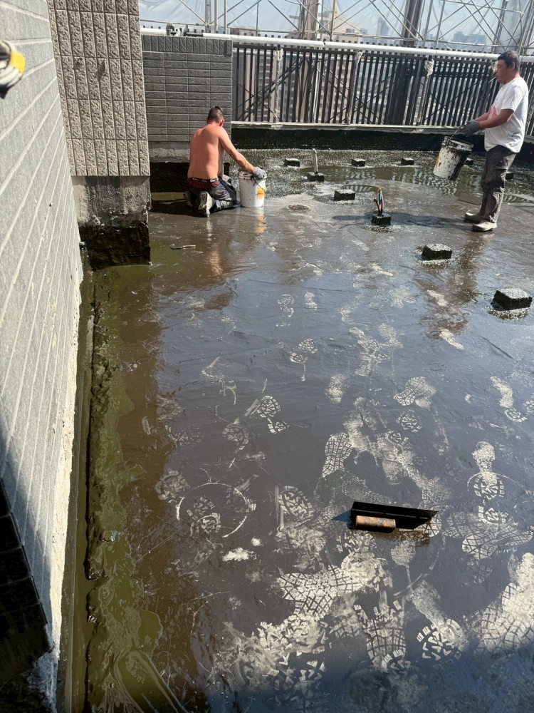 南屯區 屋頂PU防水施做