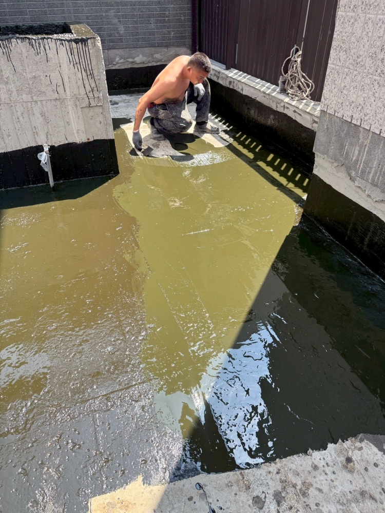 南屯區 屋頂PU防水施做