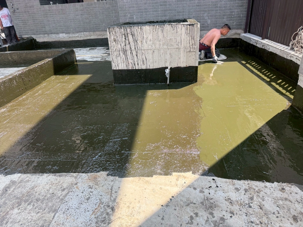 南屯區 屋頂PU防水施做