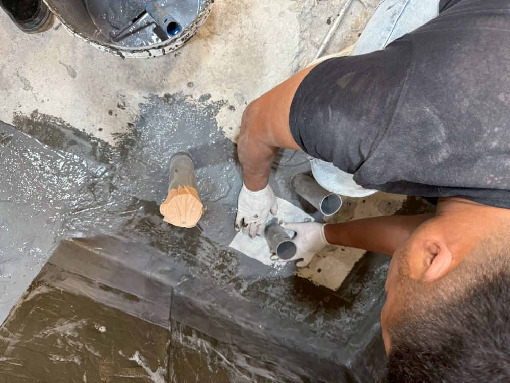 台中北區｜衛浴地面角偶、防水施工｜台中廁所防水處理｜太平廁所防水處理