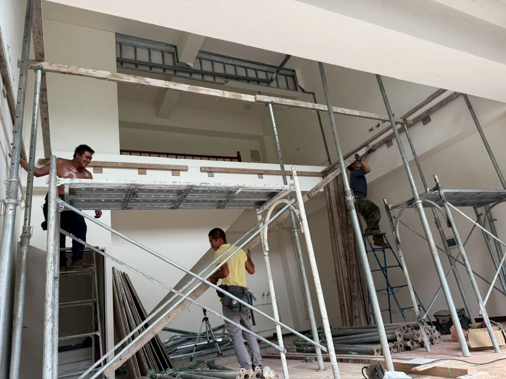 台中太平區｜樓層板加蓋，水電預留管線