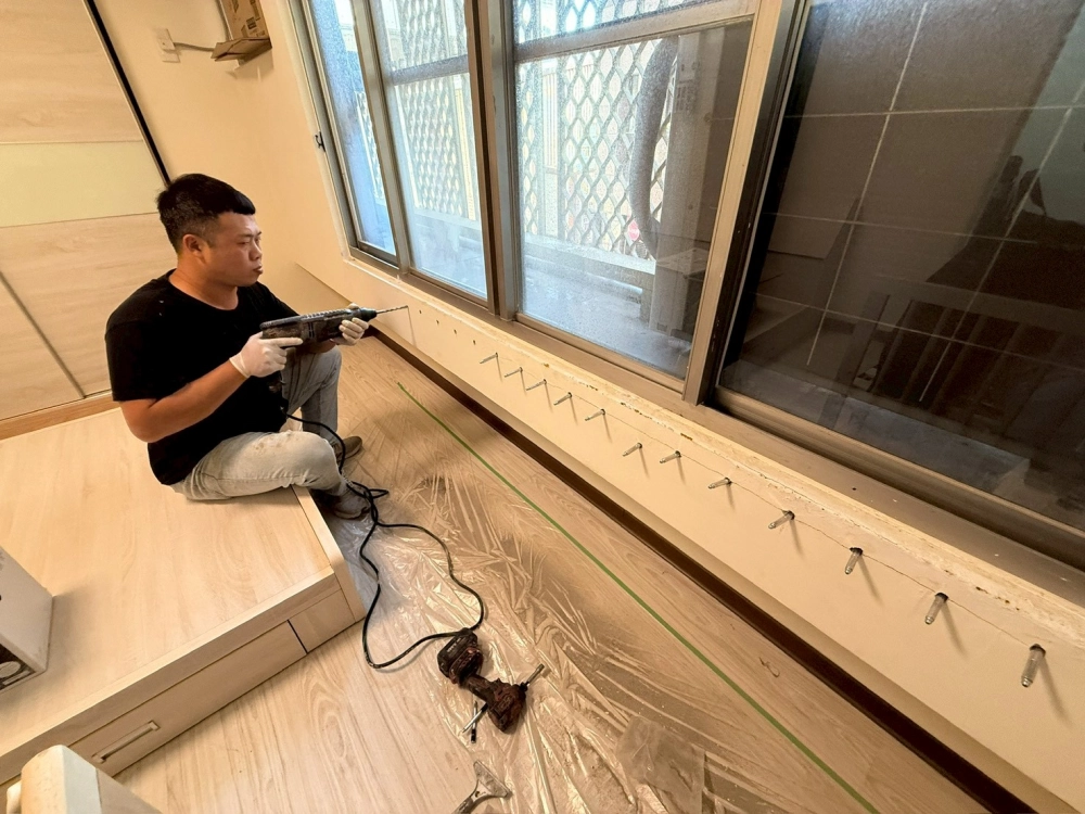 台中西屯區｜高壓灌注抓漏，壁癌處理 批土、油漆回復原狀