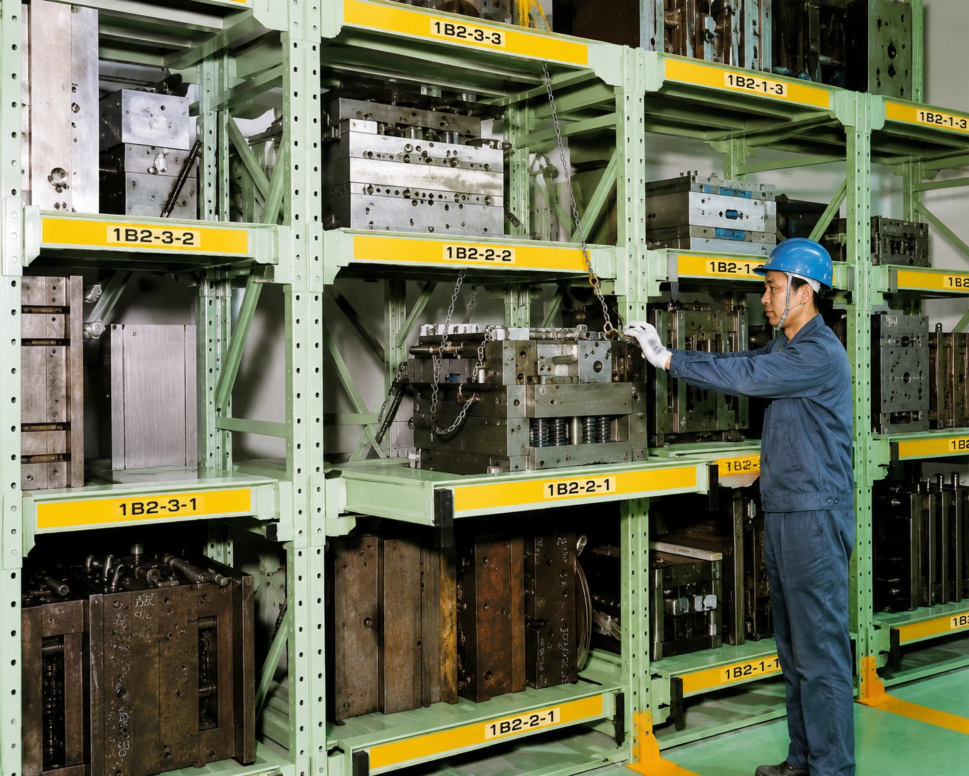 基層料架模具架-1