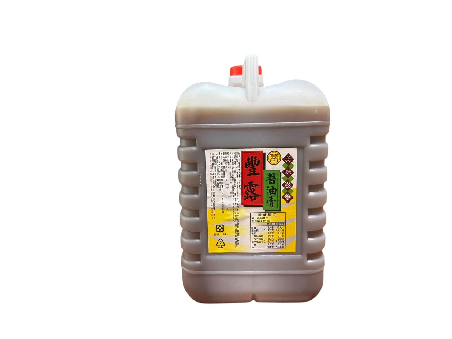 豐露醬油膏4.2公升