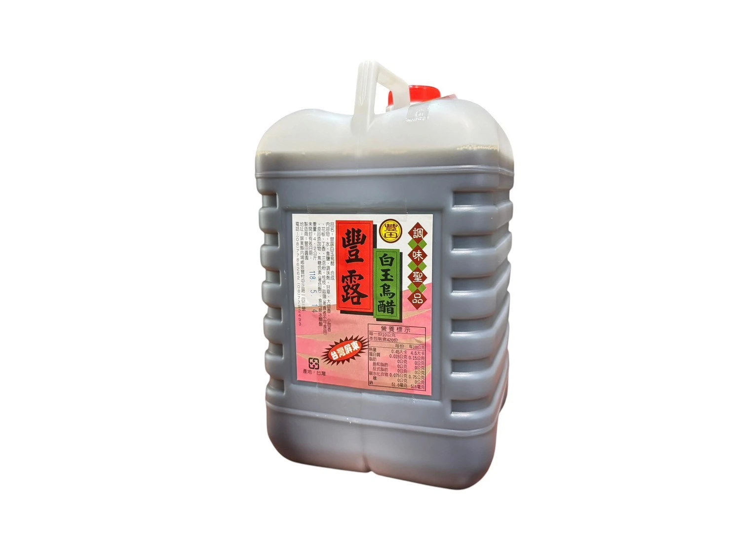 豐露白玉烏醋4.2公升