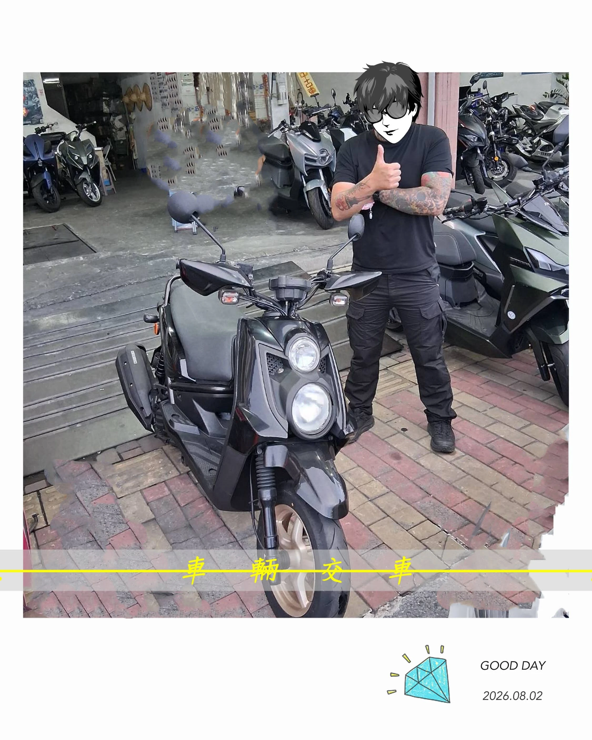 車輛交車/  BWS-X 125