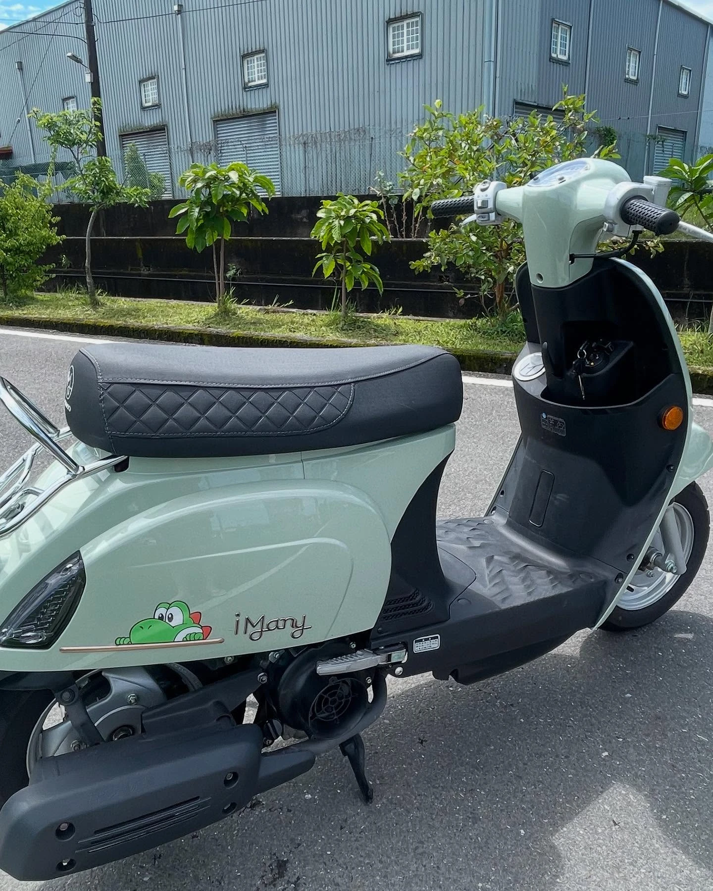 光陽 IMany 110 碟煞