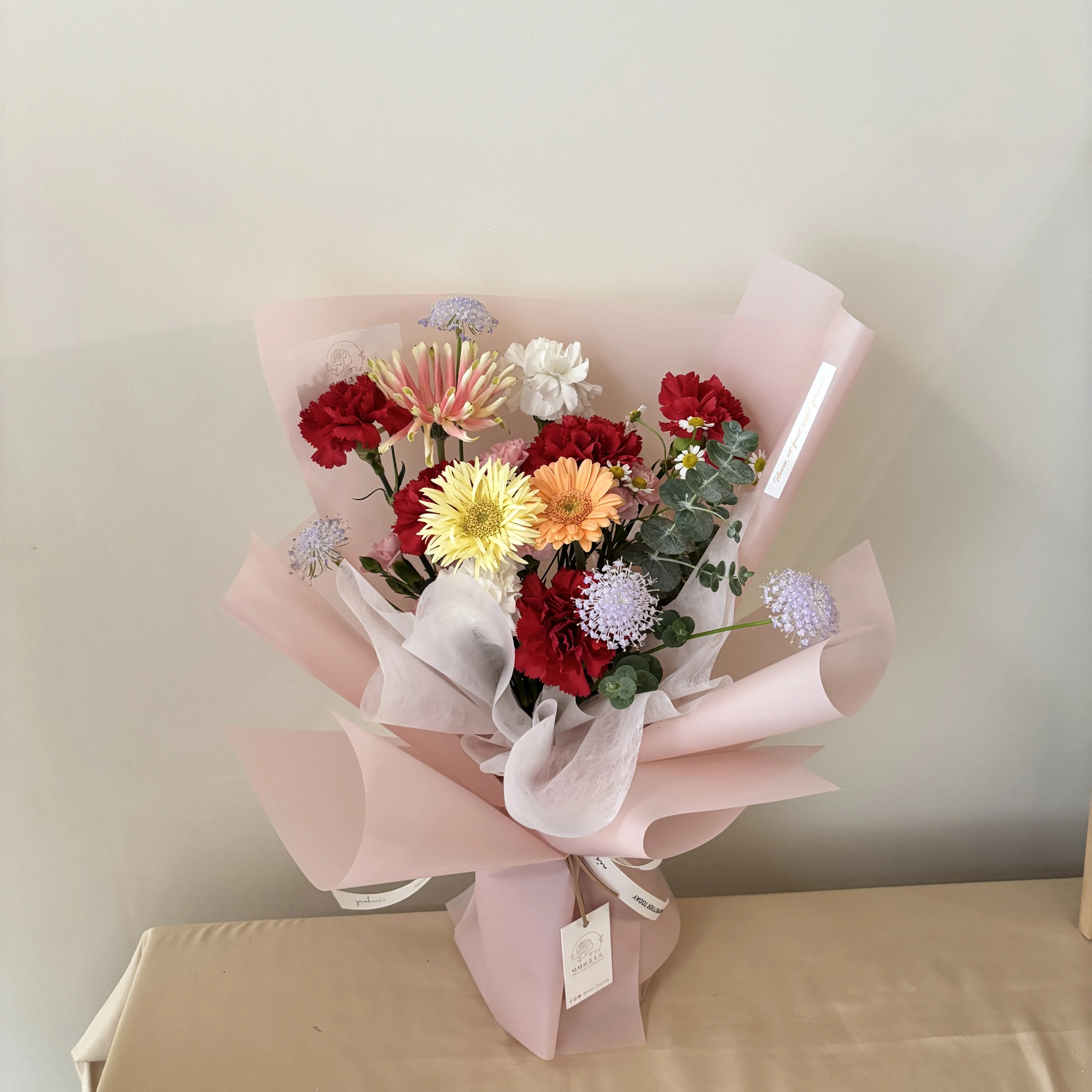 母親節花禮｜手工花束