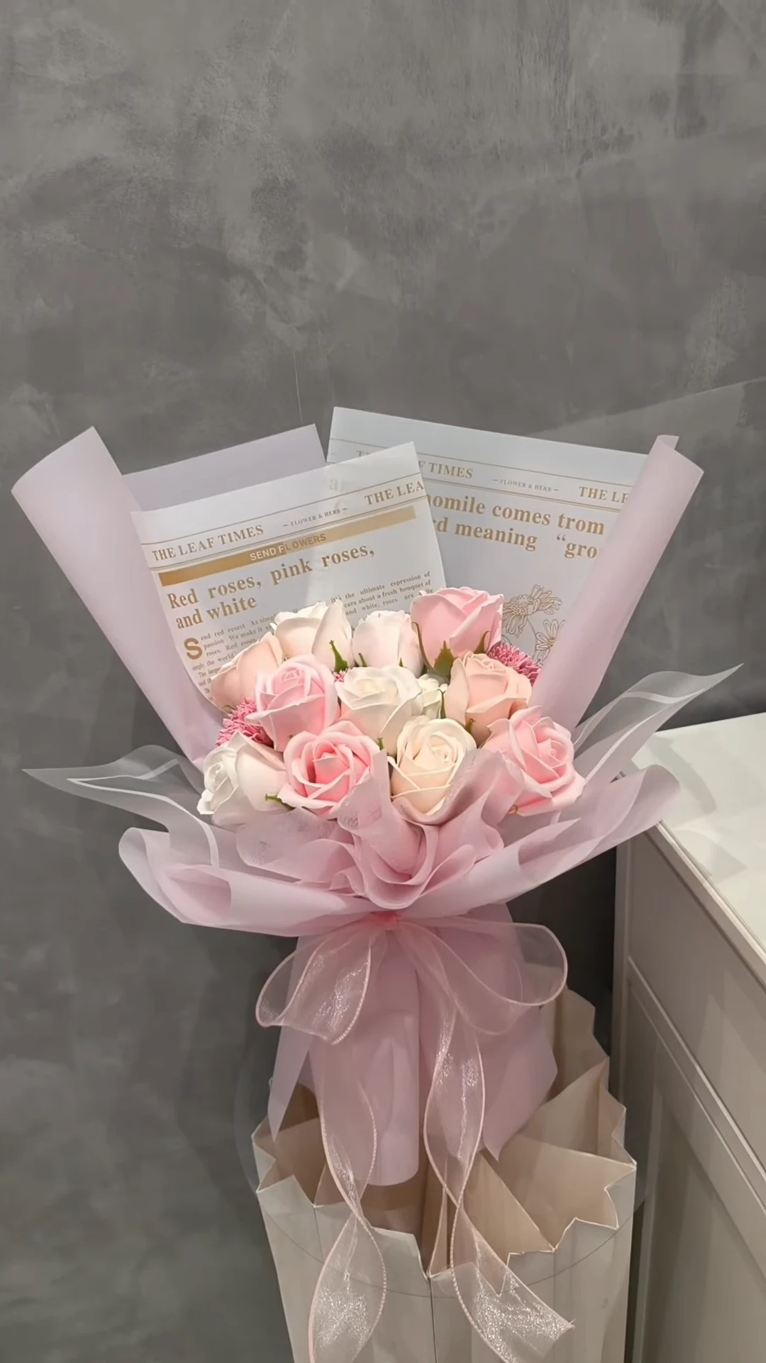 客製化花束【高雄永生花訂製】【苓雅區花店】