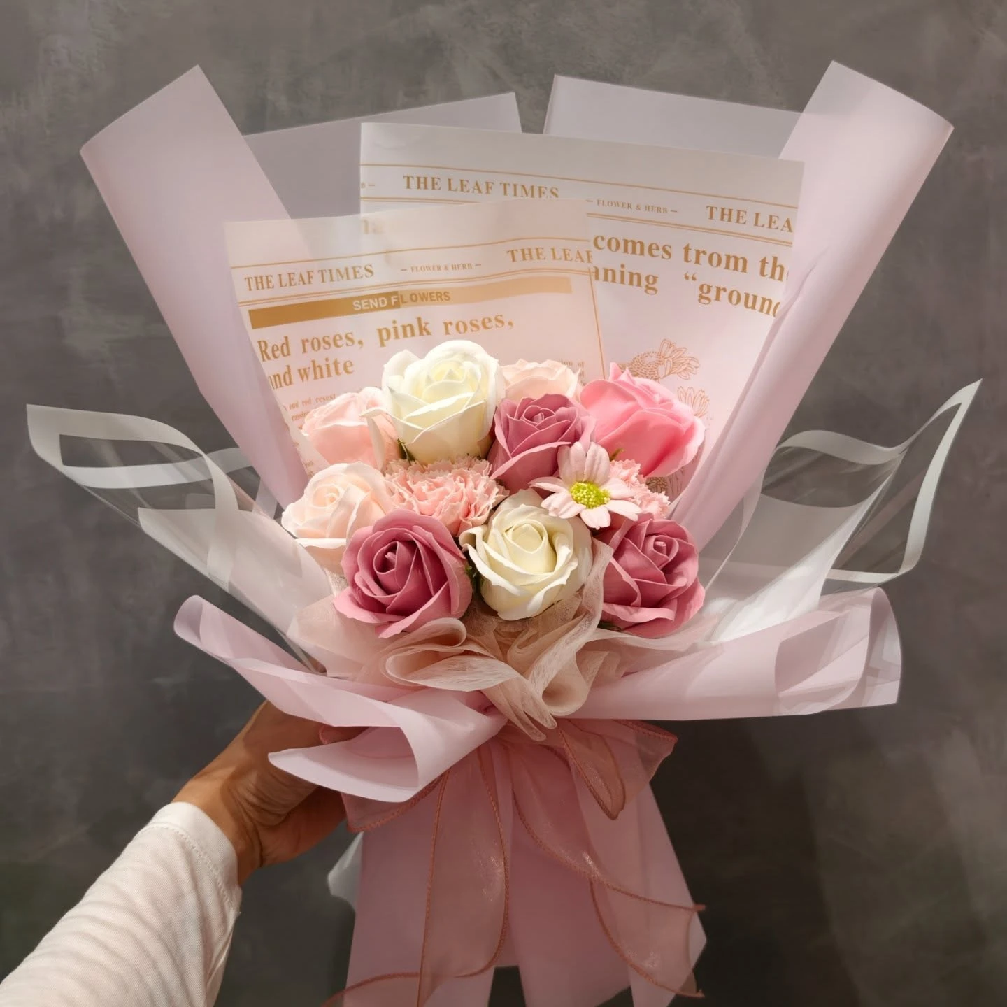 客製化花束【高雄永生花訂製】【苓雅區花店】