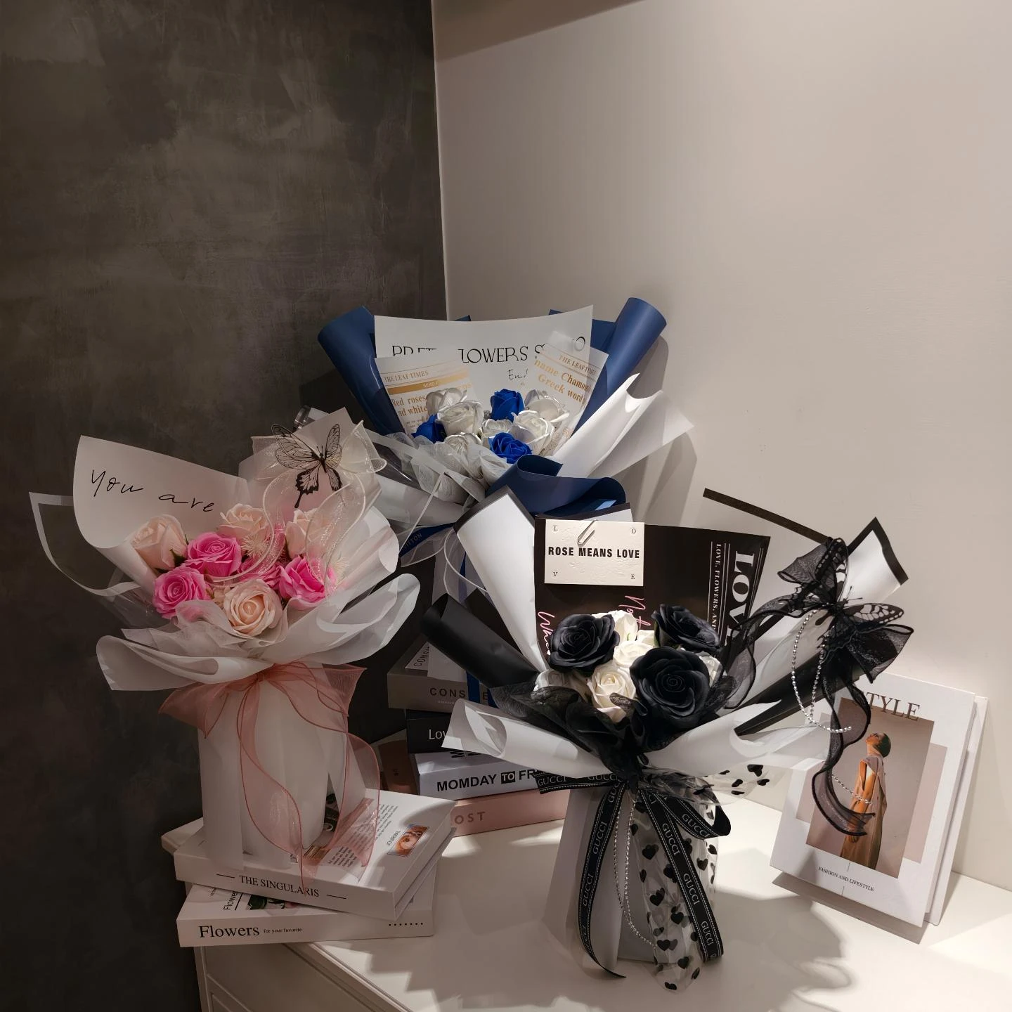 香氛花束【高雄客製化花束】【苓雅區花束訂製】