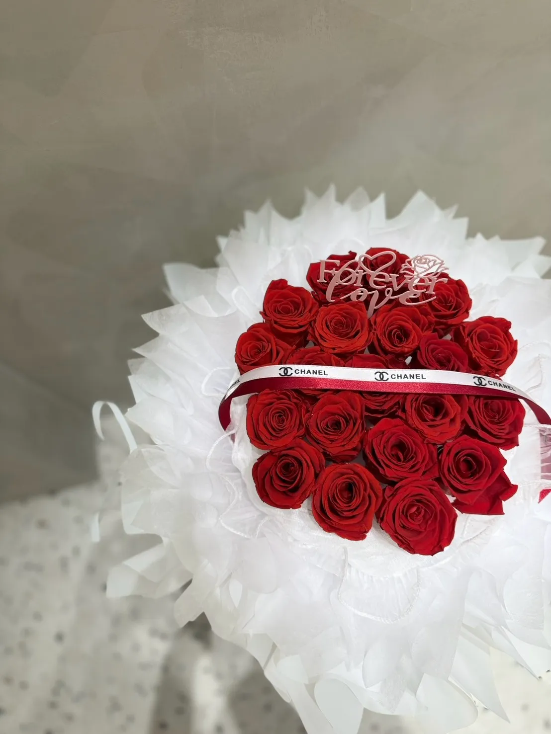 永生玫瑰乾燥花束