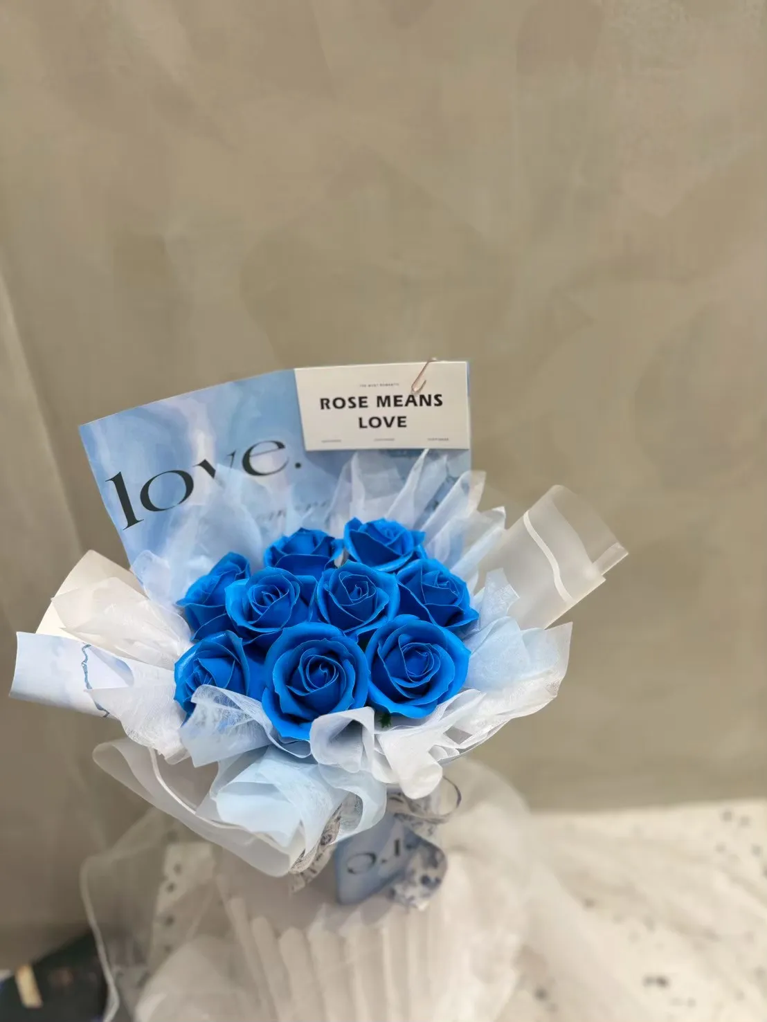 香氛玫瑰花束(小)