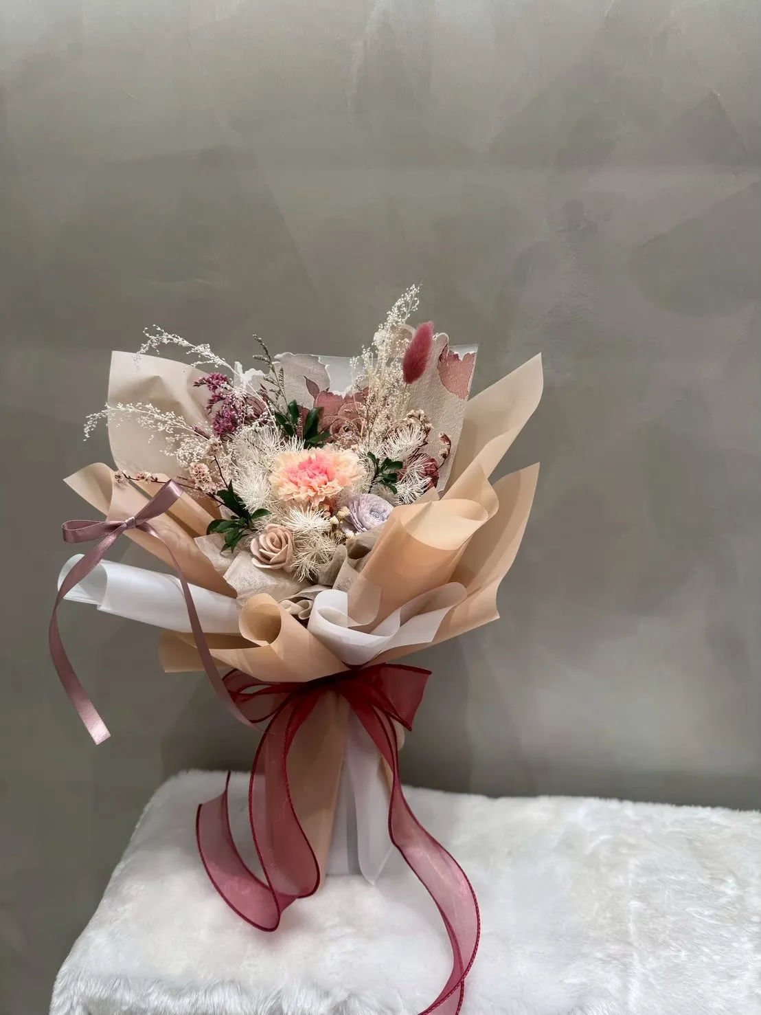 永生玫瑰乾燥花束