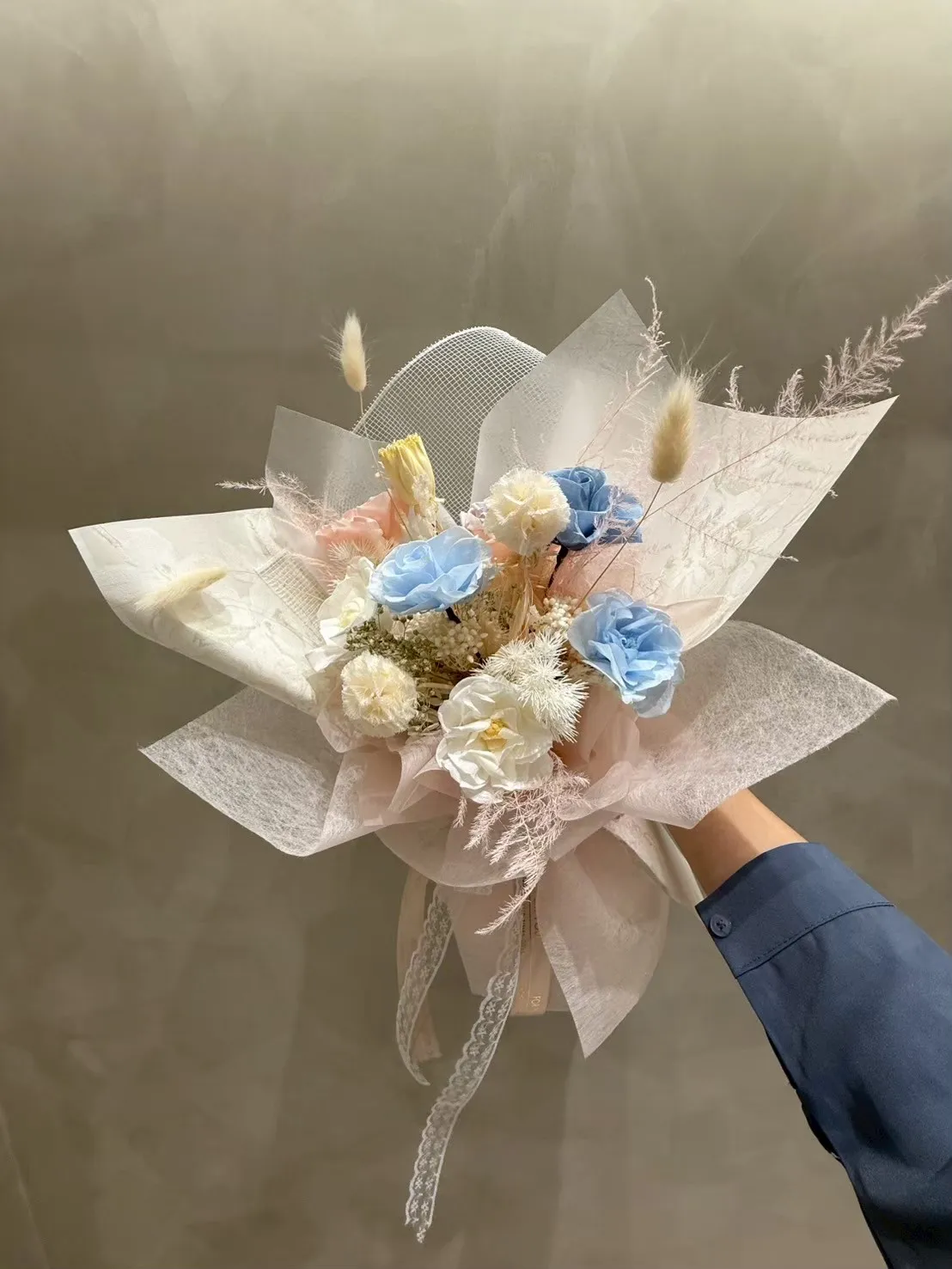 永生玫瑰乾燥花束