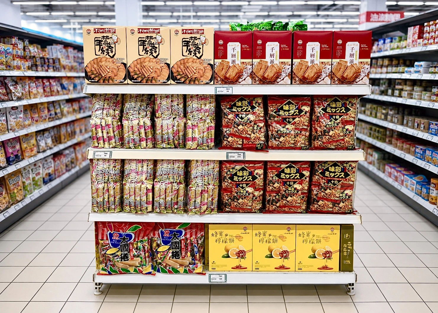 商品陳列會影響零食銷售嗎？