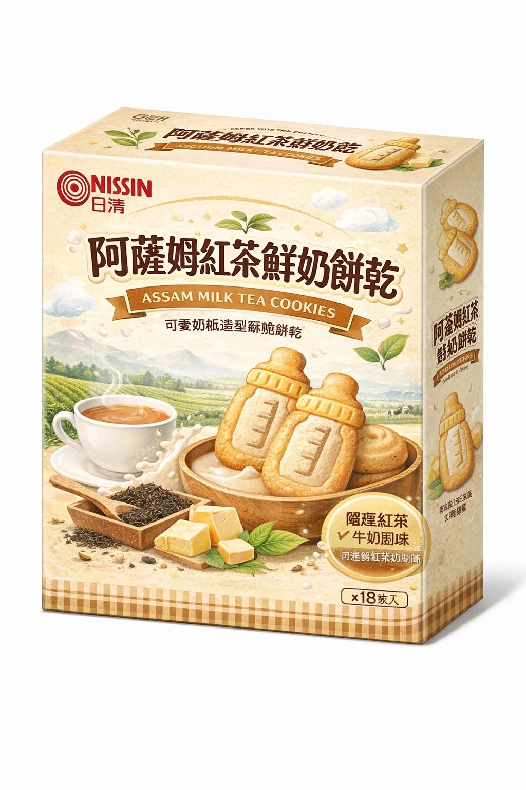 日清阿薩姆紅茶風味餅乾
